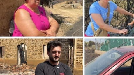 Castrocalbón contra las llamas: «Si llegamos a irnos, no queda nada del pueblo»