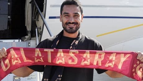 İlkay Gündoğan G.Saray için İstanbul'da!
