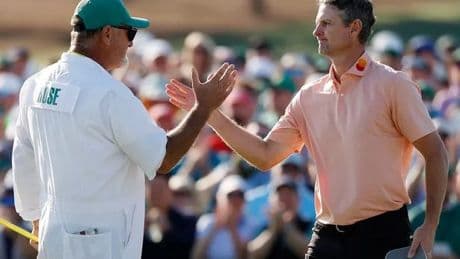Justin Rose's caddie receives huge payday after four-year rift ended by star's wife