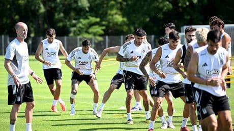 Beşiktaş'ta yeni sezon hazırlıkları devam etti