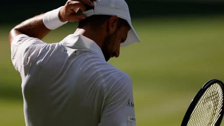 Djokovic, contra la edad y los elementos: “No es mala suerte, mi cuerpo me golpea; es lo que hay”