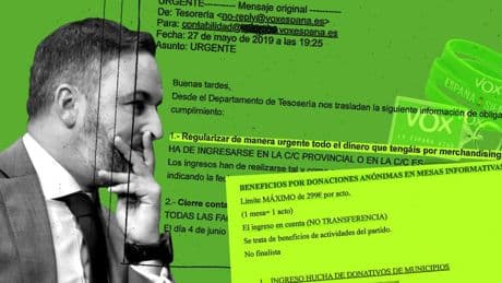 Vox pidió 6,5 millones al banco húngaro vinculado a Orbán, lo amplió y lo devolvió en un día