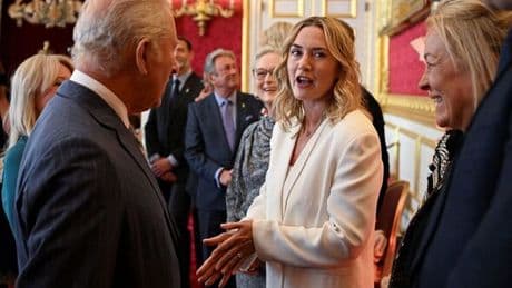 King Charles hands major honour to Kate Winslet after David Beckham