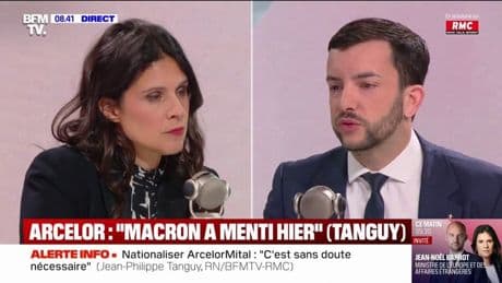Jean-Philippe Tanguy (RN): "C'est sans doute nécessaire de nationaliser ArcelorMittal"