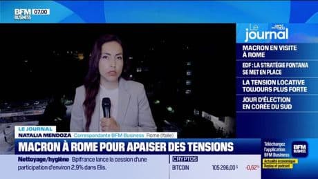 Emmanuel Macron est à Rome ce mardi pour rencontrer la Première ministre italienne Giorgia Meloni