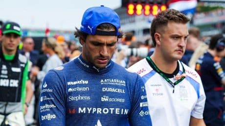 El cumpleaños infeliz de Sainz en Williams
