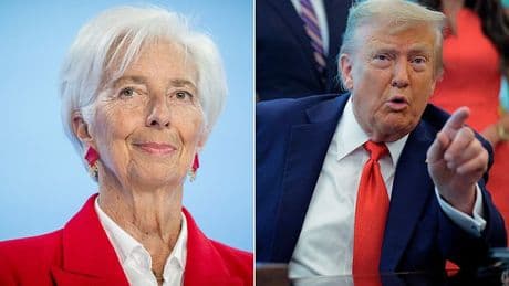 Trump's Fed attacks are a 'serious danger', warns ECB chief Christine Lagarde