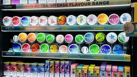 Nicotine pouches packaged like kid's sweets sold in Glasgow shop