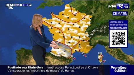 Un temps frais et quelques averses dans le Sud-Ouest : la météo du 23 mai 2025