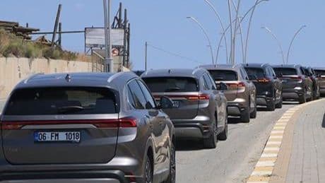 Yer: Çankırı! Türkiye'nin en uzun Togg konvoyu gerçekleştirildi
