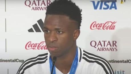 Penas de prisión, multa e inhabilitación por los insultos racistas a Vinicius en el partido contra el Valladolid