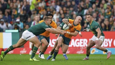 Rugby Championship: Sudáfrica se durmió y Australia la arrolló