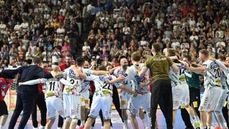 „Historischer Tag für den deutschen Handball“: Abgezockte Magdeburger gewinnen Champions League gegen Berlin