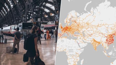 El viaje en tren más largo del mundo: más de 18.000 kilómetros entre Portugal y Singapur sin necesidad de cam