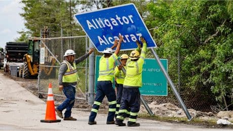 Operations at 'Alligator Alcatraz' back on after appeals court halts judge's order