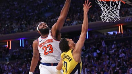 Mitchell Robinson should get more playing time in Game 3 : Josh Hart