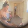 Moment woman is caught on doorbell camera repeatedly abusing her dog and dragging him by the lead is shown in court as she is banned from keeping any animals for five years