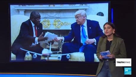 Trump shows photo from the DRC as proof of ‘white genocide’ in South Africa