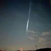 Himmelsphänomen: Treibstofftropfen einer Rakete lösen Lichtstreifen aus