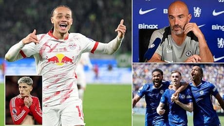 Revealed: When Chelsea's swoop for Xavi Simons 'is set to be completed' with RB Leipzig's Bundesliga opener against Bayern Munich just days away