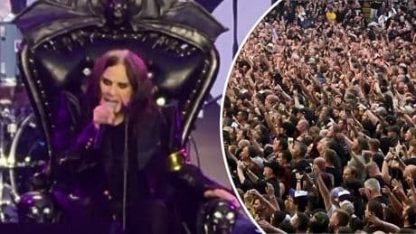 Zo verliep het laatste concert van Ozzy Osbourne