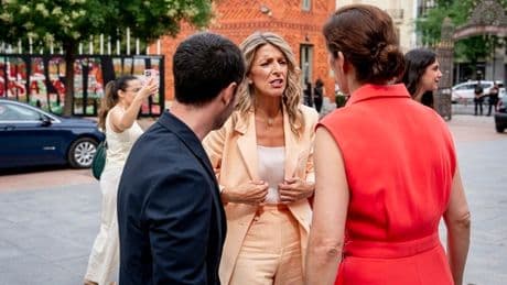 Yolanda Díaz pugna por no quedar colgada de la brocha con su «giro social»
