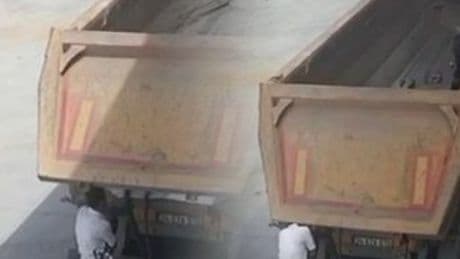 Feci ölüm! Damper kapağı başına çarptı!