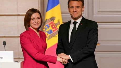 Macron, Merz et Tusk en Moldavie pour afficher leur soutien face à Moscou