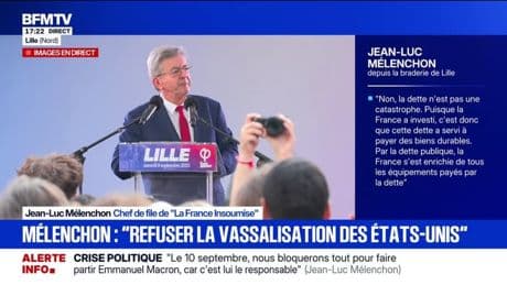 Jean-Luc Mélenchon, chef de file de LFI, appelle à "débarrasser la France du racisme qui la pourrit de l'intérieur"