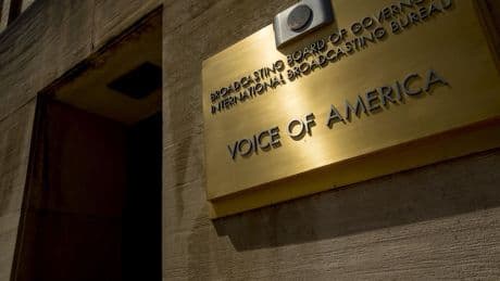 Hundreds fired at Voice of America