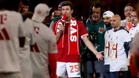 Emotionale Rede  - Müllers letzte Worte an die Bayern-Fans