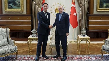 Erdoğan, NATO Genel Sekreteri Rutte ile görüştü