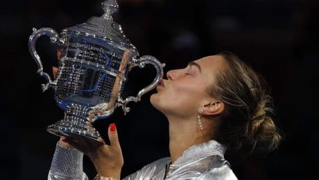 Overleden vader blijft inspiratiebron US Open-kampioene Ayna Sabalenka: ’Dat weet ik en dat voel ik’