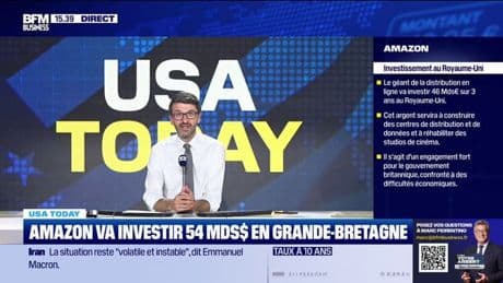Amazon va investir 54 milliards de dollars en Grande-Bretagne
