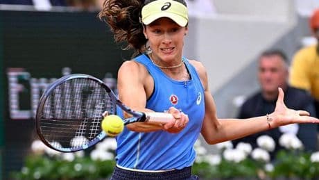 Milli tenisçi Zeynep Sönmez, Fransa Açık'ta Svitolina’ya takıldı