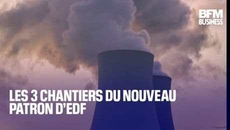 Les 3 chantiers du nouveau patron d’EDF