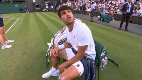 ‘Not the first time’ – Carlos Alcaraz overheard making Wimbledon complaint to umpire