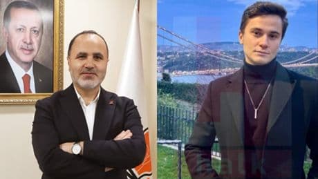 AKP’li başkanı oğlu soydu