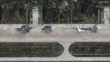 Ukrainekrieg: Neue Bilder zeigen Zerstörung durch Operation „Spinnennetz“