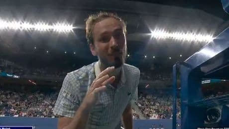 US Open chaos as Daniil Medvedev has meltdown after photographer enters court on match point