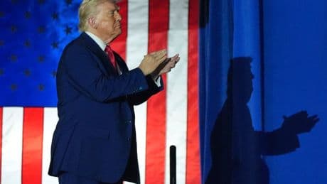 Trump marks first 100 days by reliving 2024 campaign hits and screening El Salvador prison propaganda video