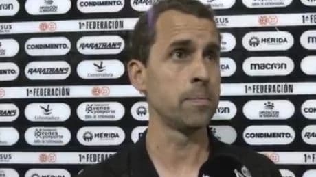 Rivas, tras ganar en Mérida con el Sanse: "Es importante haber enseñado lo que somos, pero aún podemos ser algo más"