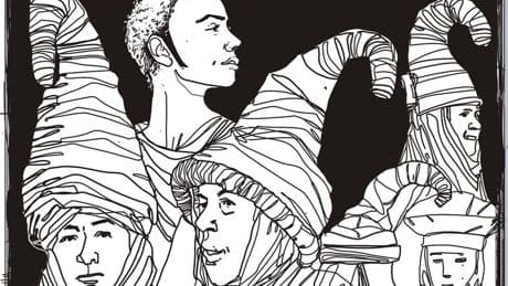 Las doncellas vizcaínas, a cabeza descubierta
