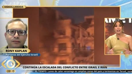 Ana Terradillos, contra el portavoz del Ejército israelí: &quot;No puedo entender que estén bombardeando a niños que no tienen comida&quot;