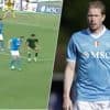 KIJK. “De eerste magische momenten van Kevin De Bruyne”: Italiaanse media smullen van hakje ‘KDB’ in gewonnen oefenwedstrijd Napoli
