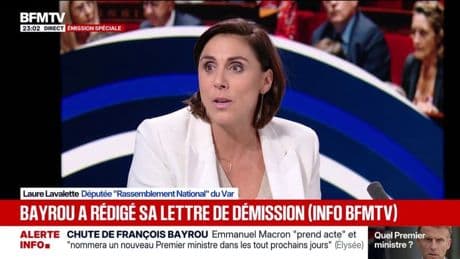 Crise politique: "Ce qui cause le chaos dans lequel nous sommes, ce sont les alliances, qui ne permettent pas la marche normale du pays", estime Laure Lavalette, députée RN du Var