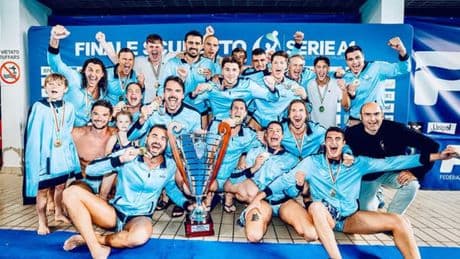 Pallanuoto, Pro Recco campione d'Italia: Brescia battuta 9-5 in gara-3