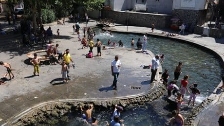 Diyarbakır'da sıcaklık 48 dereceye vardı