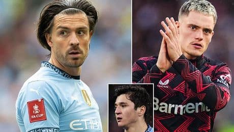 Manchester City transfer Q&A special: All your questions answered on Florian Wirtz, Jack Grealish's future, what's happened to Abdukodir Khusanov and the positions City are going after this summer