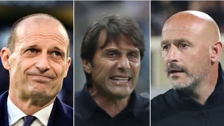 Serie A allenatori: Allegri o Italiano al Milan, Conte stuzzicato dalla Juventus e Pioli dal Napoli